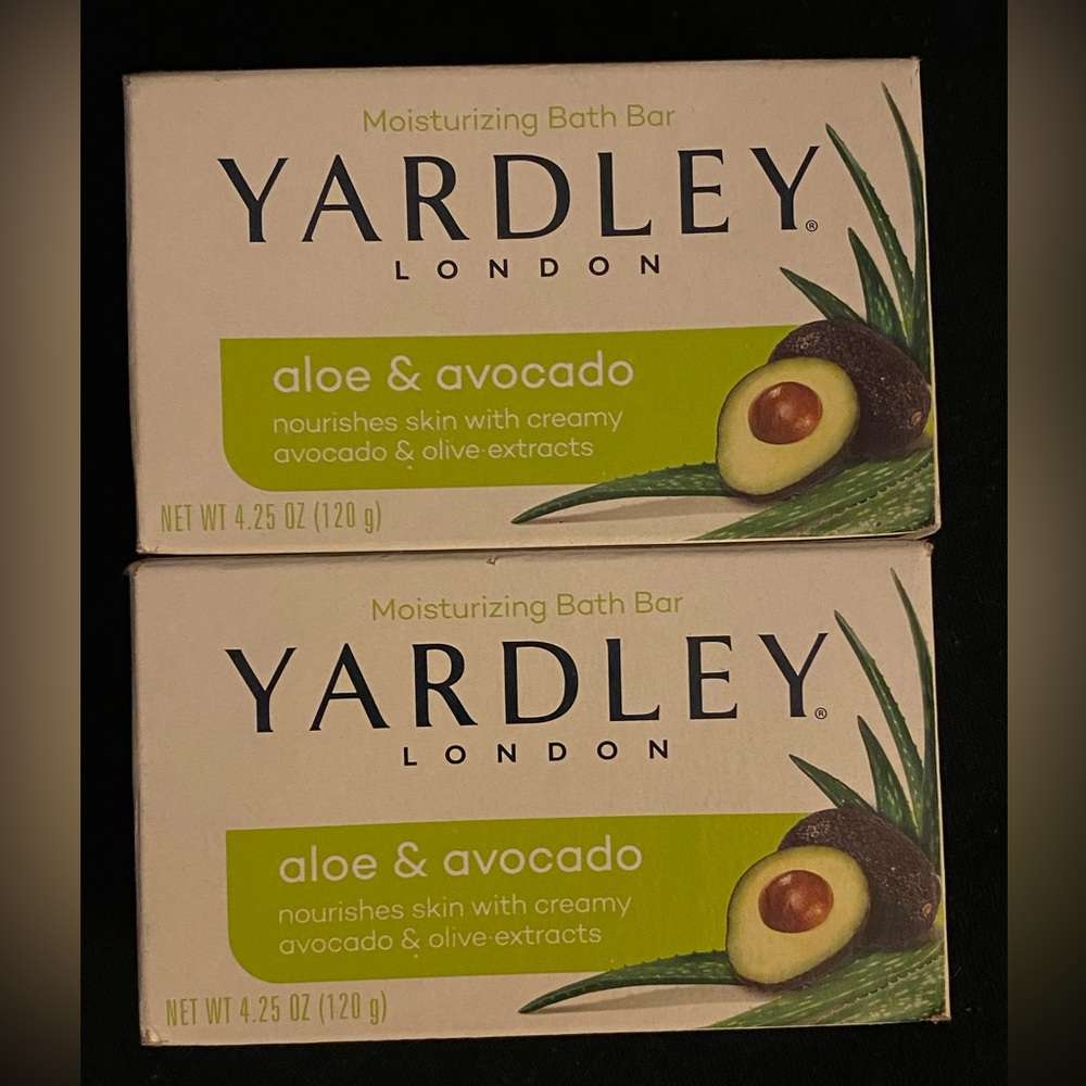 BUNDLE of YARDLEY LONDON Aloe & Avocado Moisturizing Bath Bar